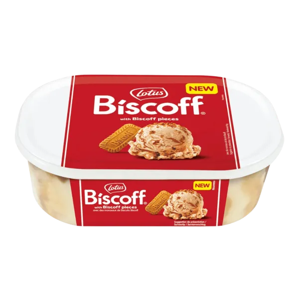 Biscoff ijs 900ml