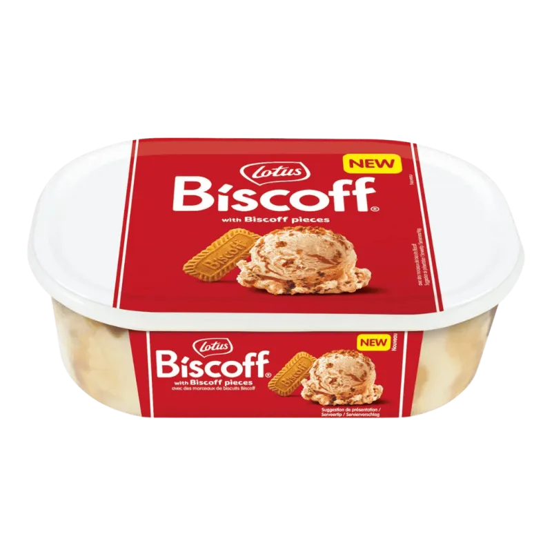 Biscoff ijs 900ml